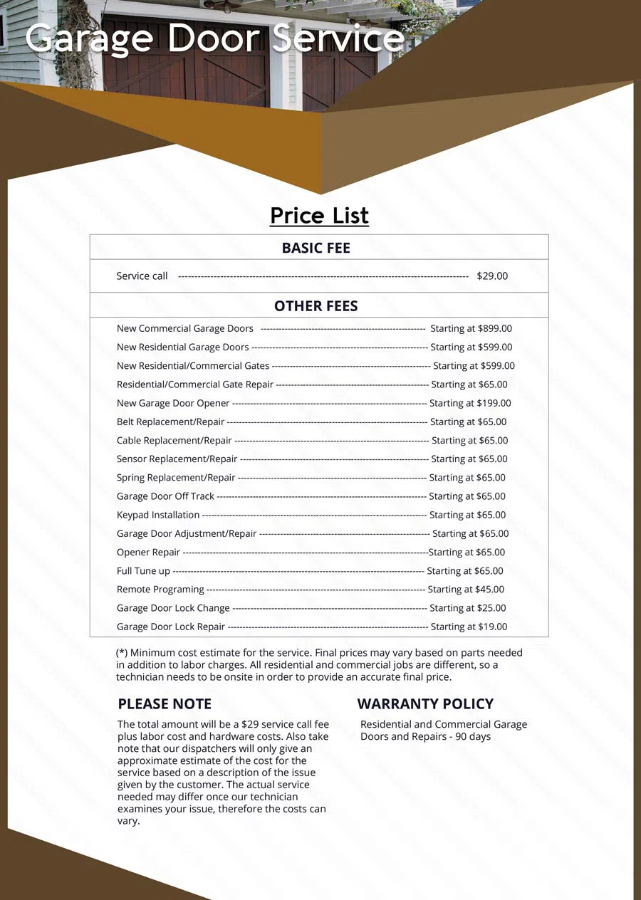 Express Garage Door Service Pawtucket, RI 401-310-0525